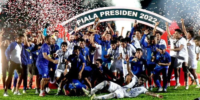 Arema Juara Piala Presiden 2022