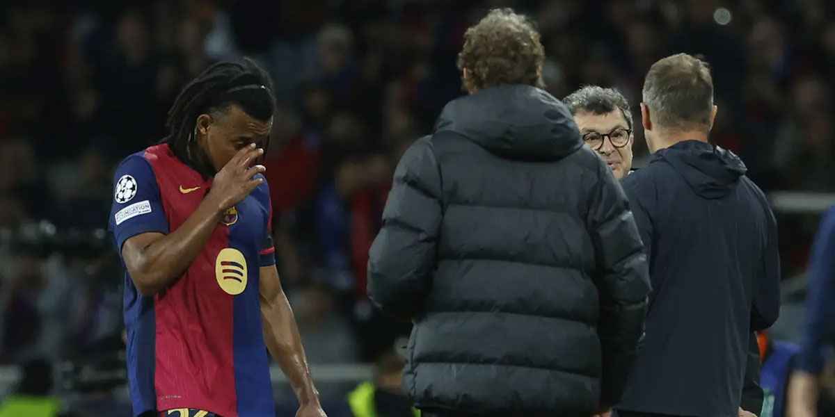 Jules Kounde dari Barcelona akan Absen pada Leg Kedua Liga Champions SF