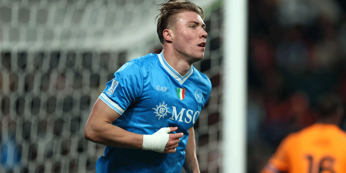 Hojlund Bersinar di Napoli dan Lampaui Rekor Golnya di Manchester United