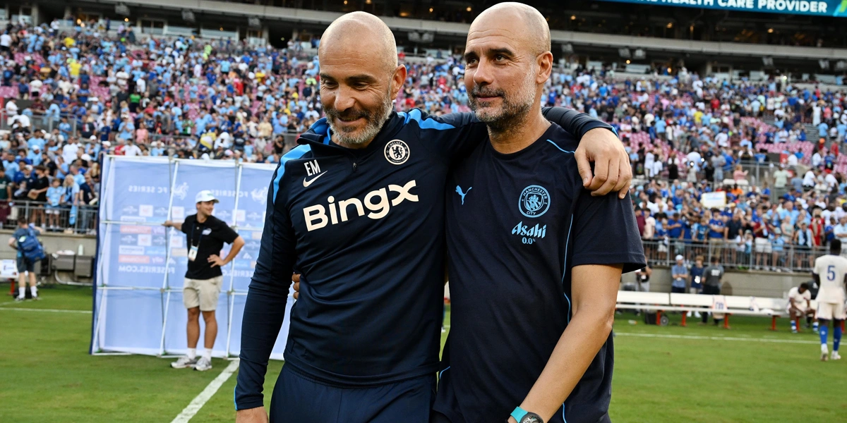Pep-Guardiola-Tegaskan-Loyalitasnya,-Bantah-Isu-Enzo-Maresca-ke-Manchester-City!